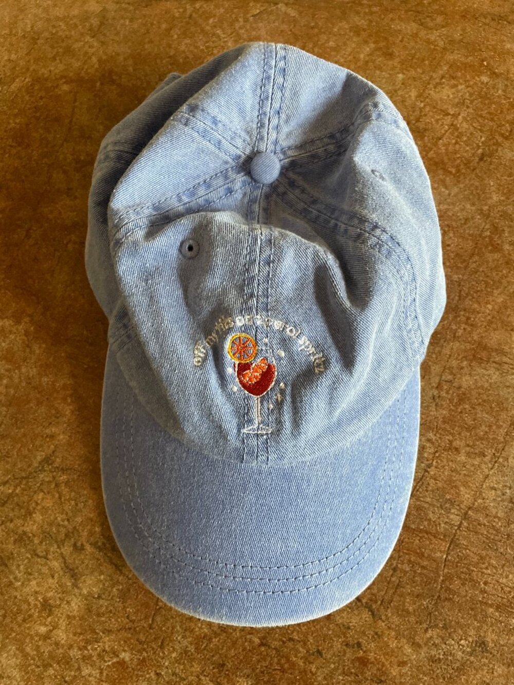 Off My T*ts on Aperol Spritz Embroidered Women's Baseball Hat